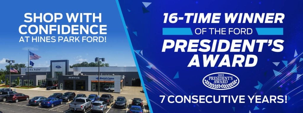 Shop with confidence at Hines Park Ford