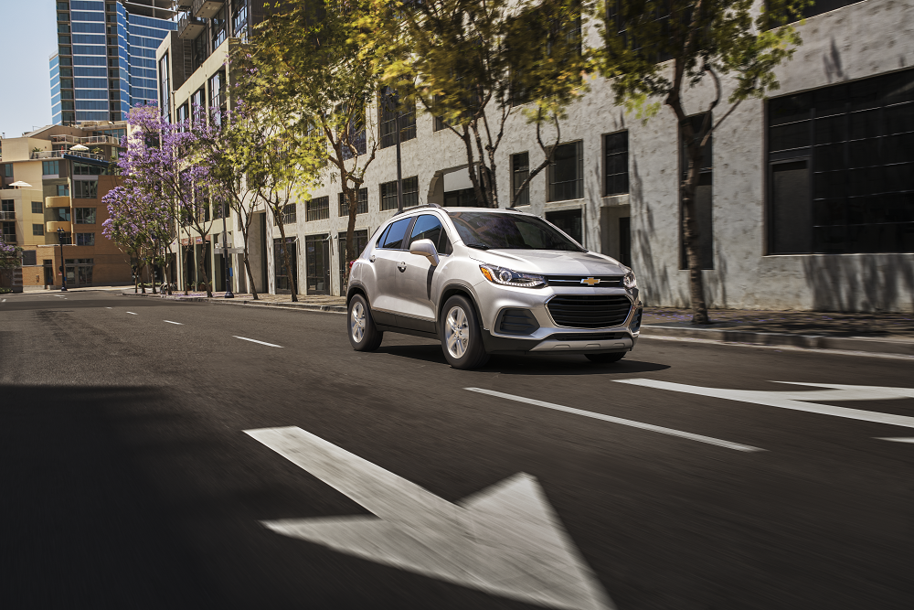 2020 Chevy Trax with bike rack 