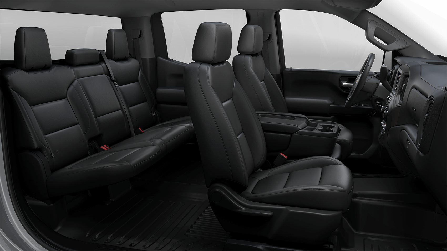2021 Chevy Silverado 1500 Black Interior