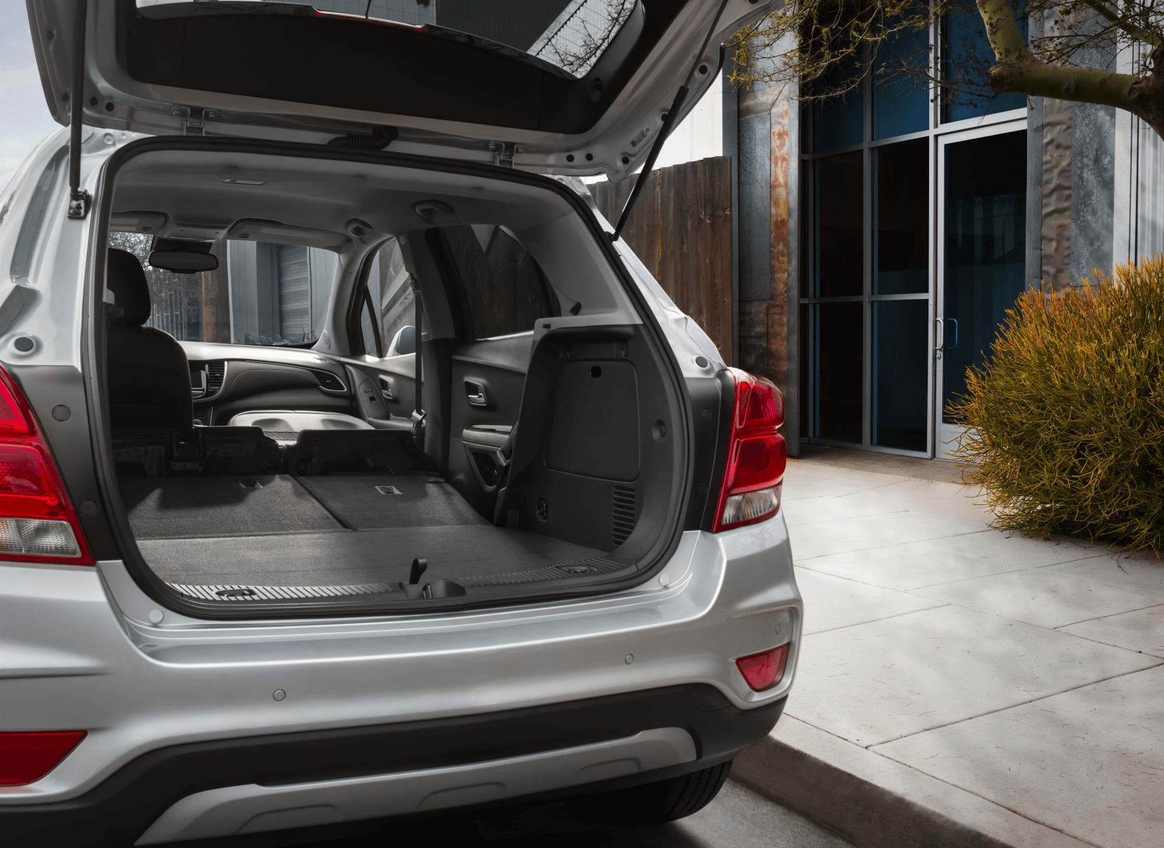 2021 Chevy Trax Cargo Space Interior Folded Seats