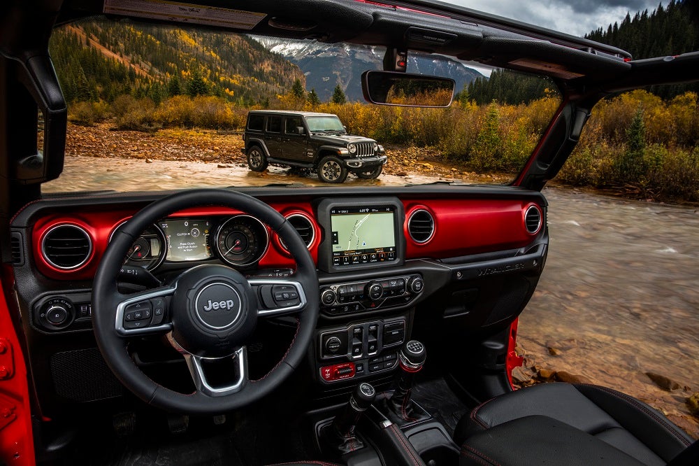 Jeep Wrangler Interior Technology 