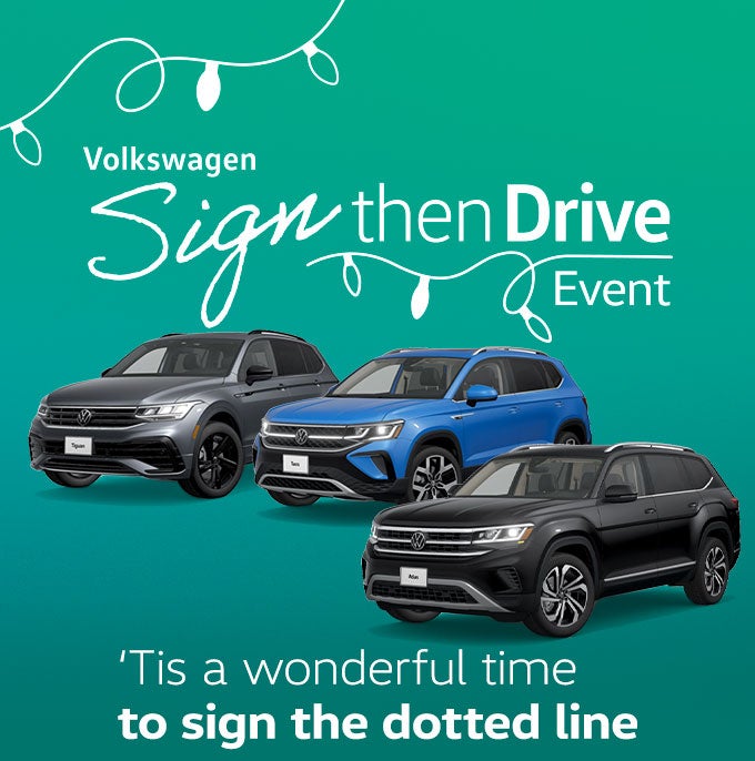 VW Sign Then Drive Event