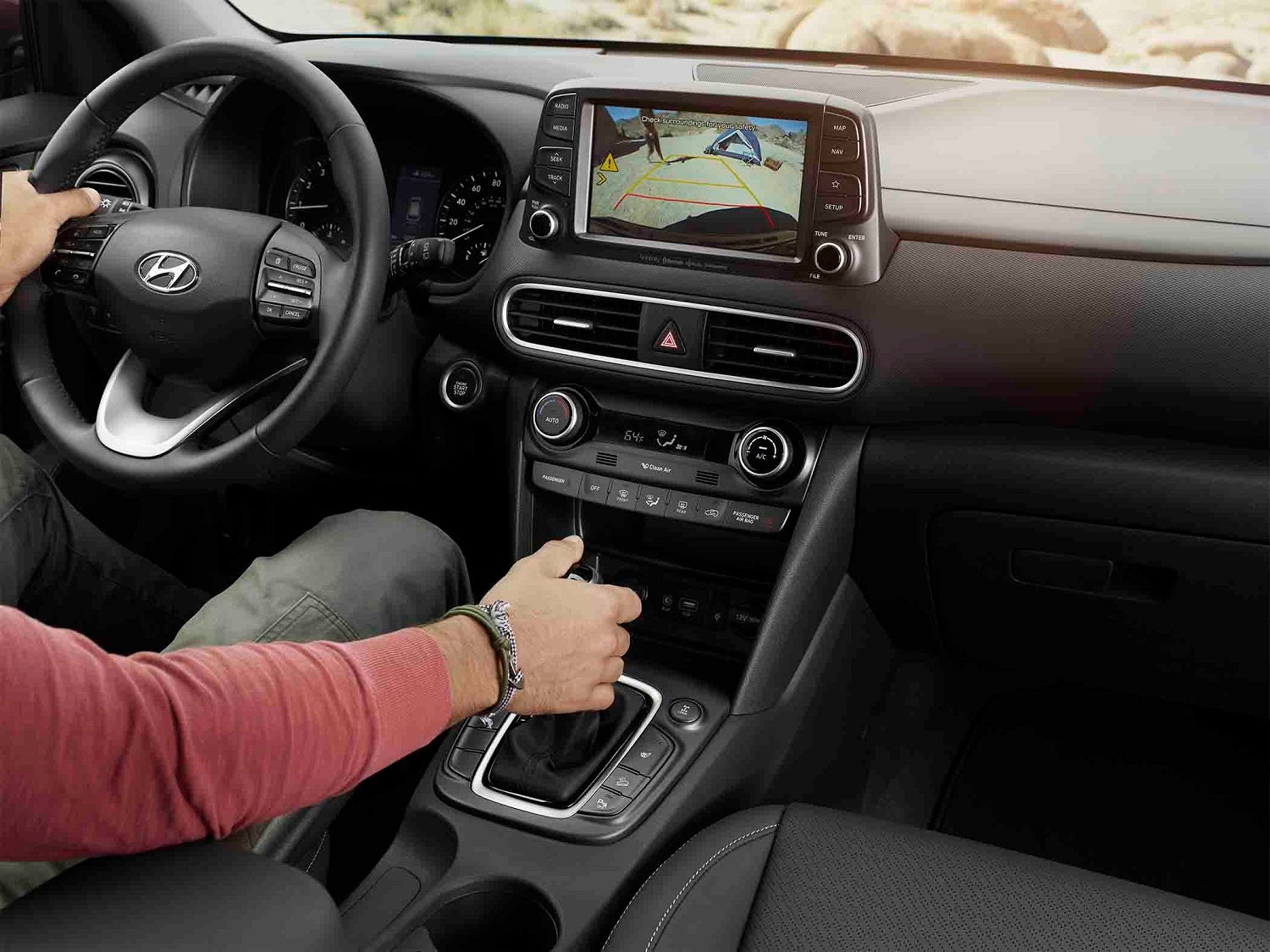 Hyundai Kona Interior Safety Features