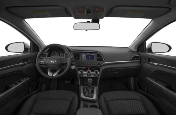 2020 Hyundai Elantra interior