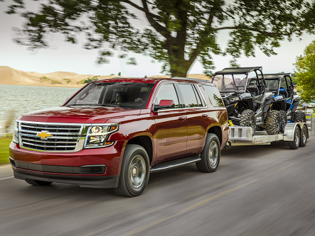 2018 Chevy Tahoe towing