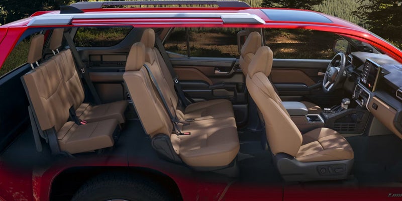 Interior view 2025 4Runner