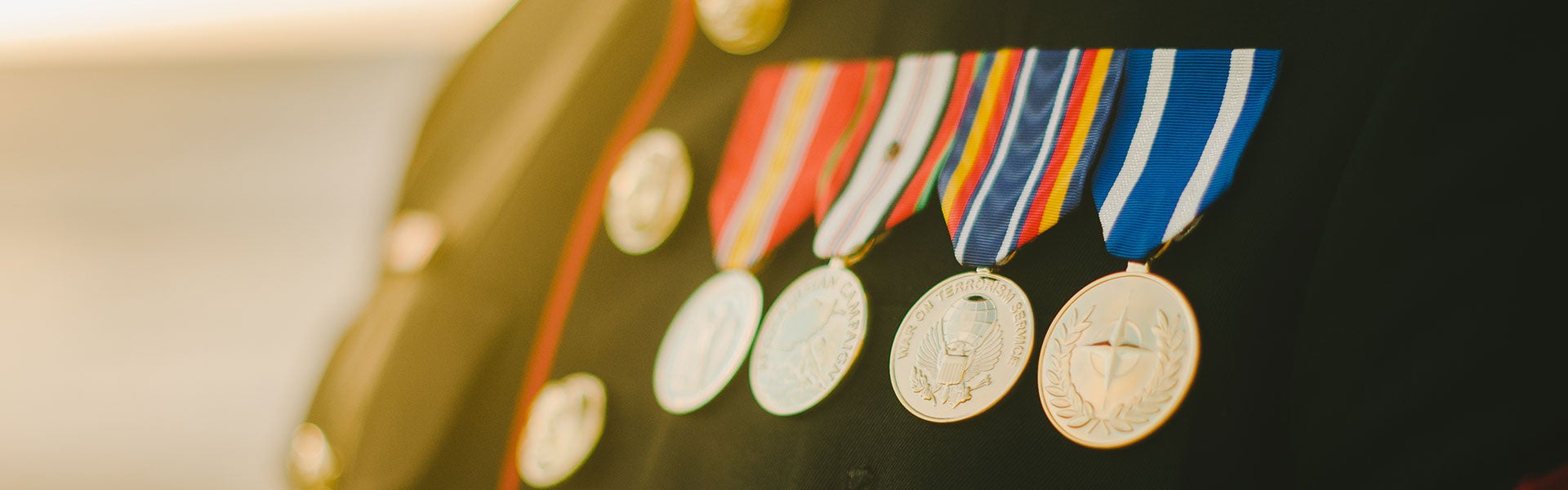 Military medals and decorations