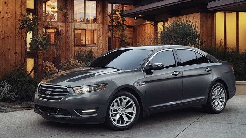 A 2018 Ford Taurus, sold as part of the Ford Blue Advantage CPO program