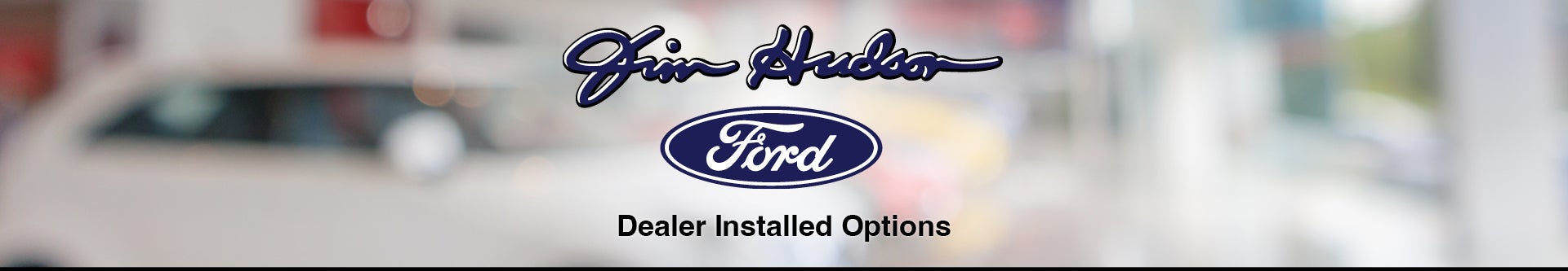 Jim Hudson Ford Dealer Installed Options