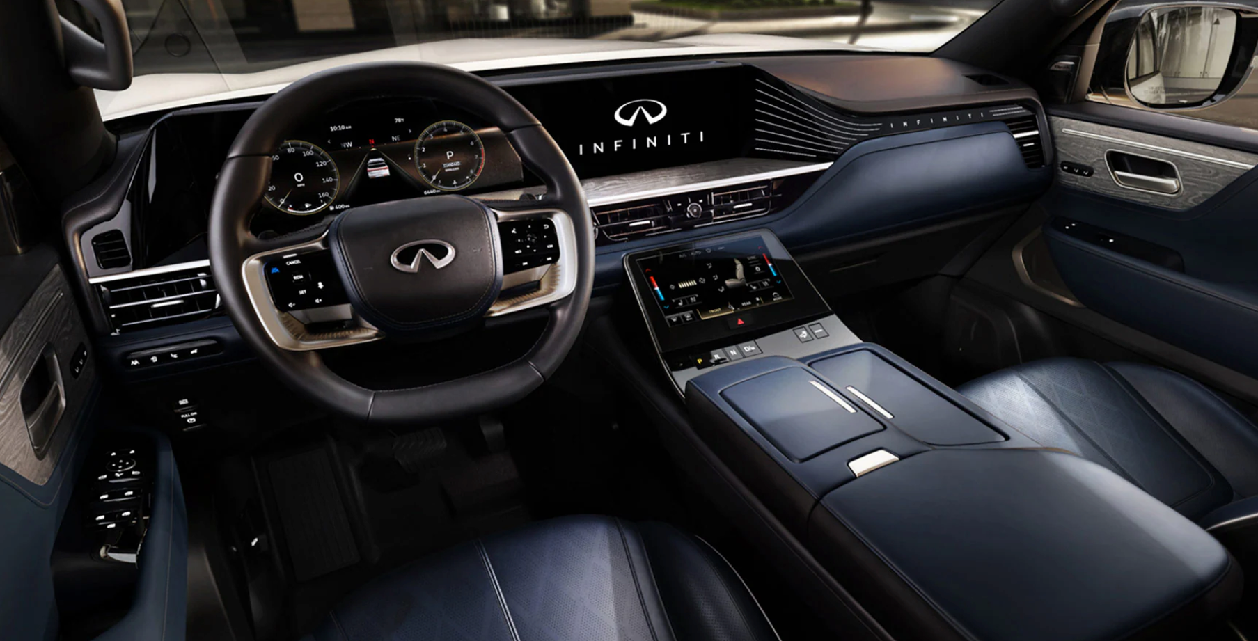 2026 QX80 Dashboard Technology