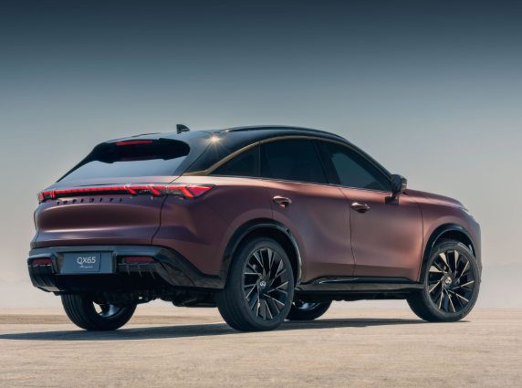 2026 INFINITI QX65 Rear Angle View