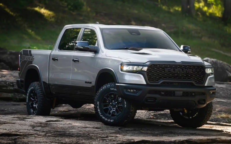 Which truck offers more horsepower and engine choice near Oostburg, WI – 2026 Ram 1500 or 2026 Toyota Tundra?