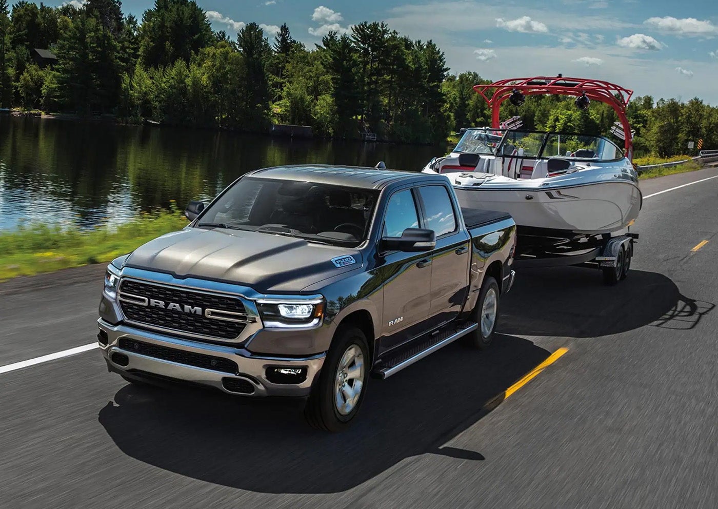 2023 RAM 1500 towing capacity up to 12,750 pounds
