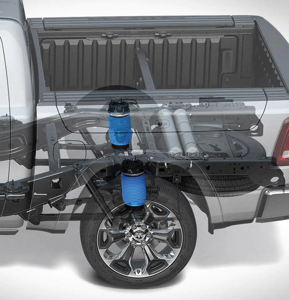 2023 RAM 1500 class exclusive air syspension system