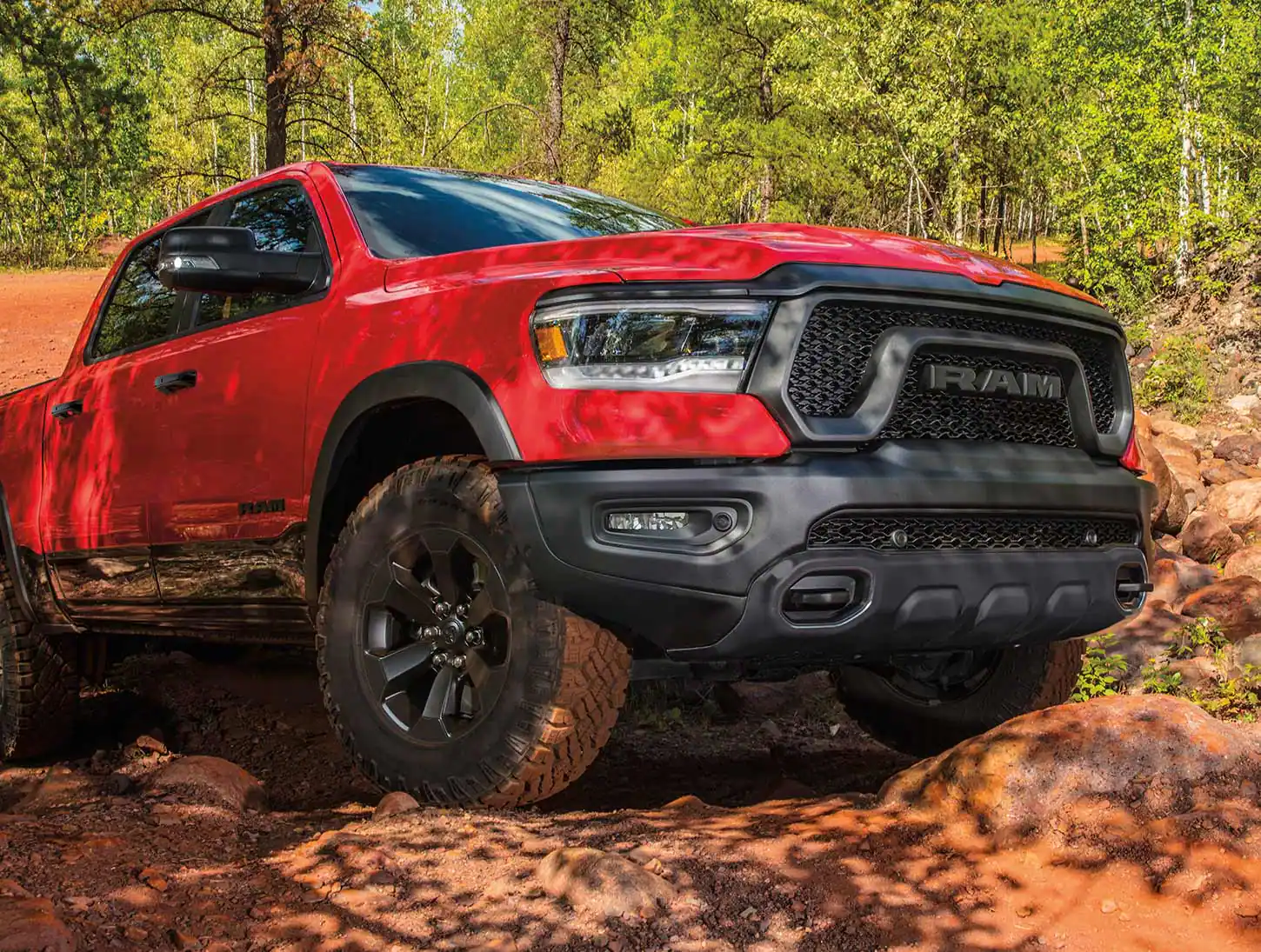 2023 RAM 1500 ride height and lifted suspension
