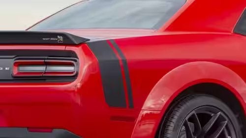 2023 Dodge Challenger Scat Pack paint striping
