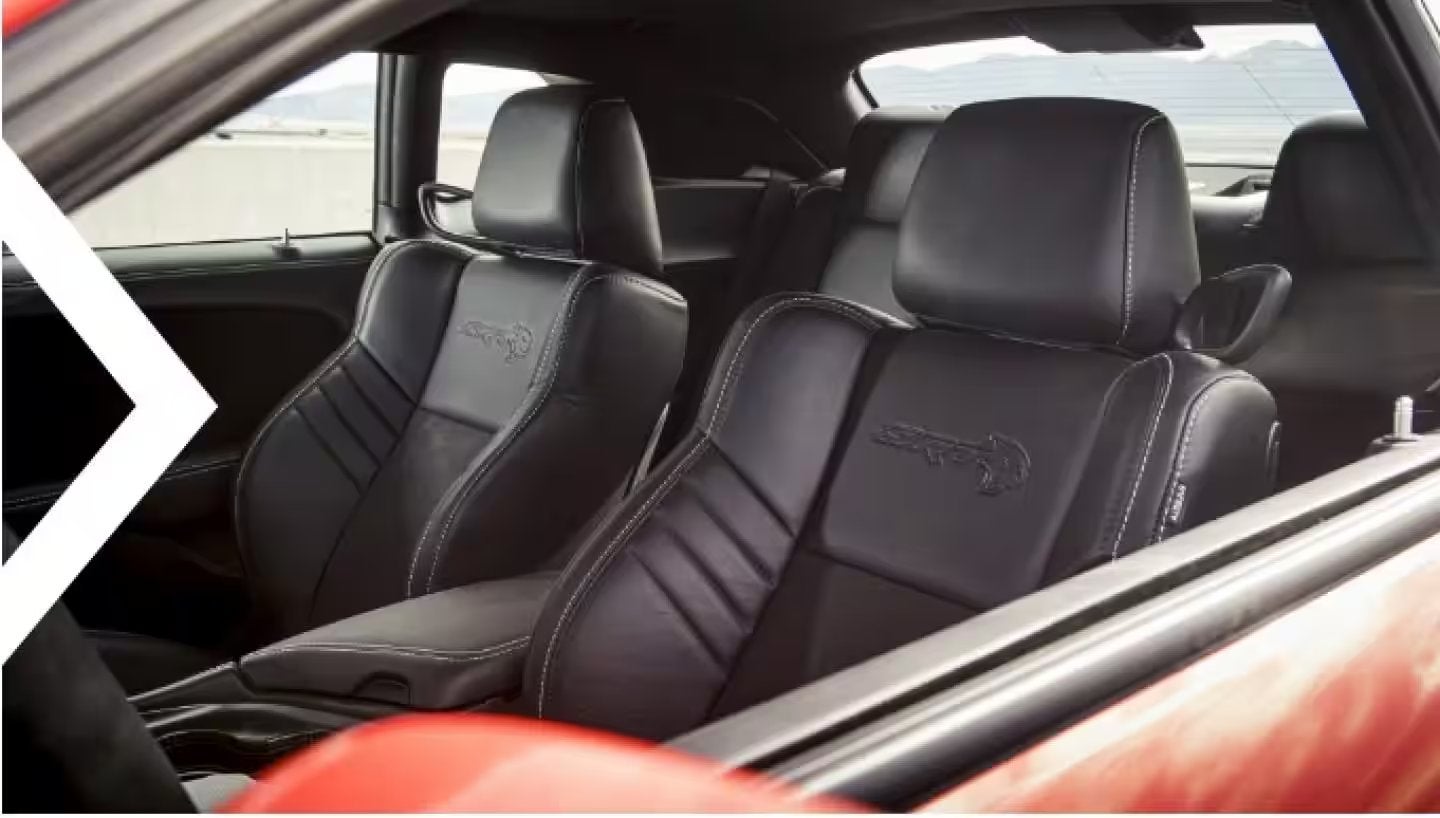 2023 Dodge Challenger SRT performanceinspired seat design