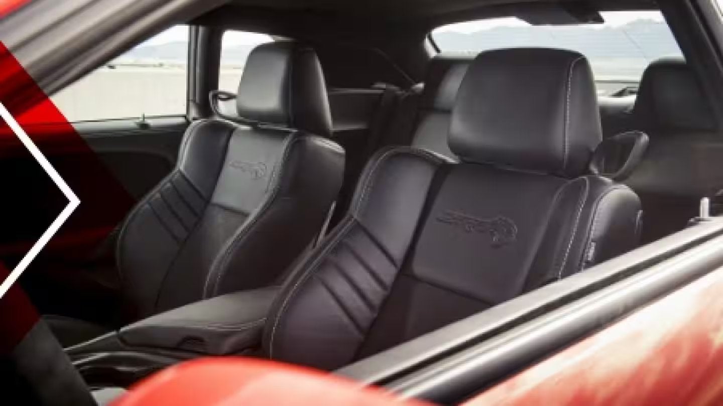 2023 Dodge Challenger five-passenger seating