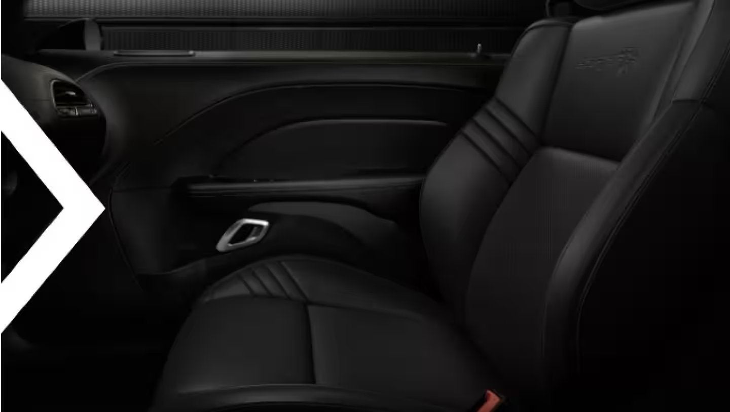 2023 Dodge Challenger available heated and ventilated front seats