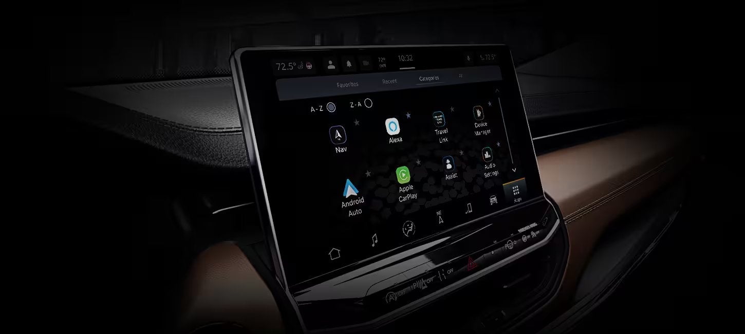 2024 Jeep Compass LARGEST STANDARD TOUCHSCREEN RADIO DISPLAY IN ITS CLASS