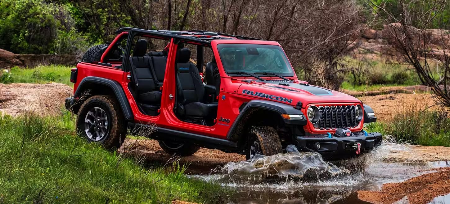 2024 Jeep Wrangler water fording