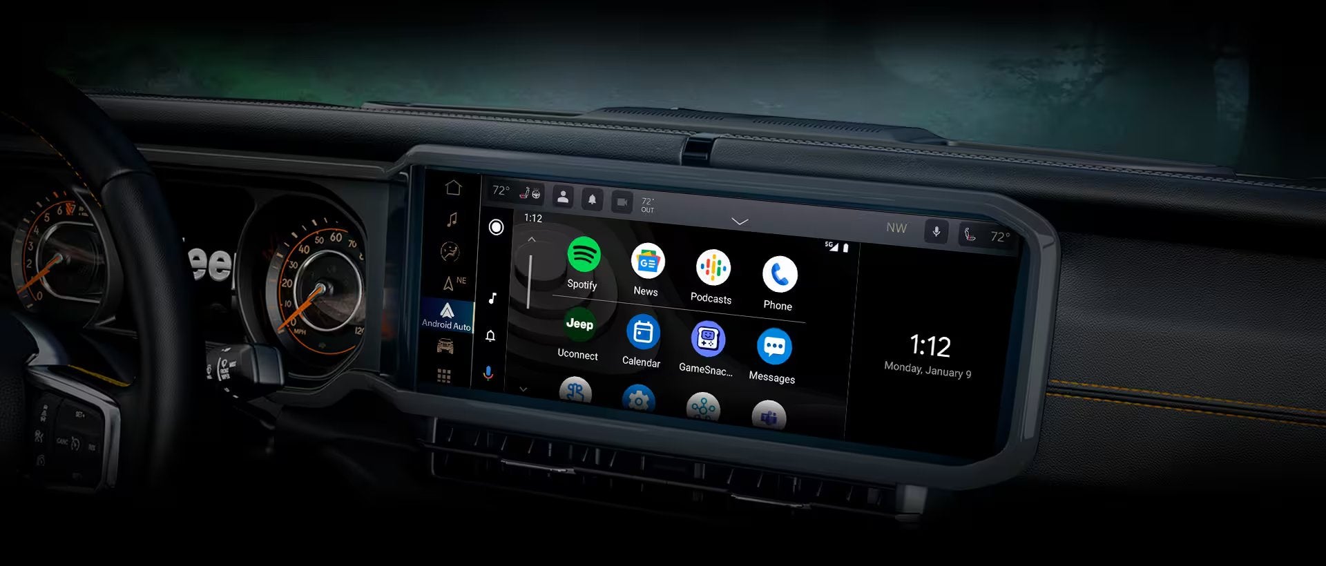 2024 Jeep Wrangler UCONNECT® 5 WITH A NEW 12.3-INCH TOUCHSCREEN