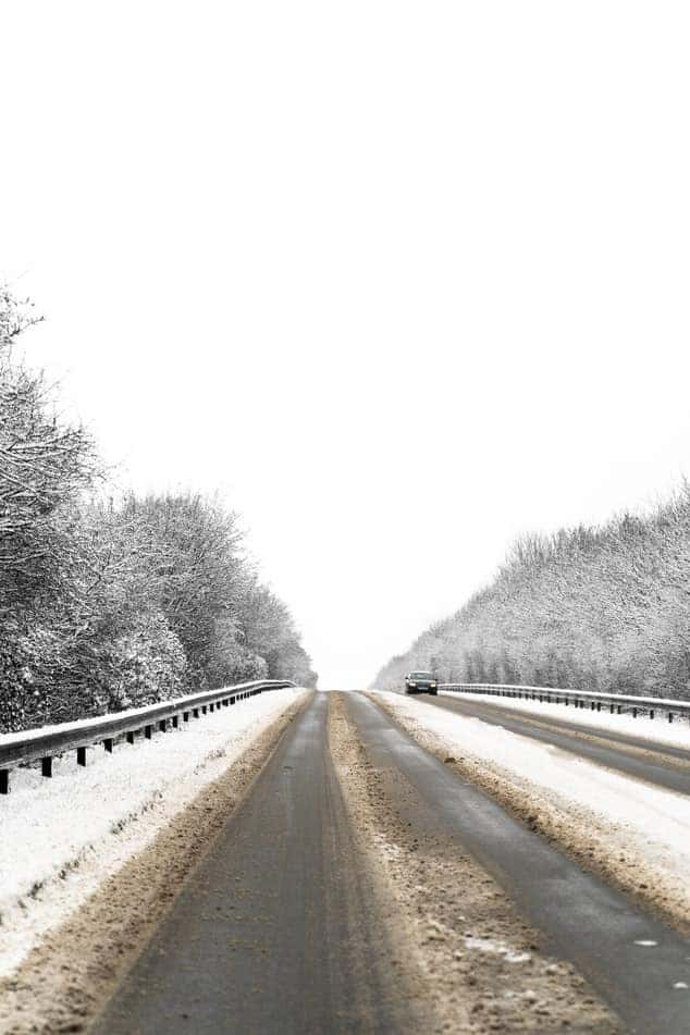 icy roads OKC