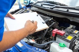 Repair checklist