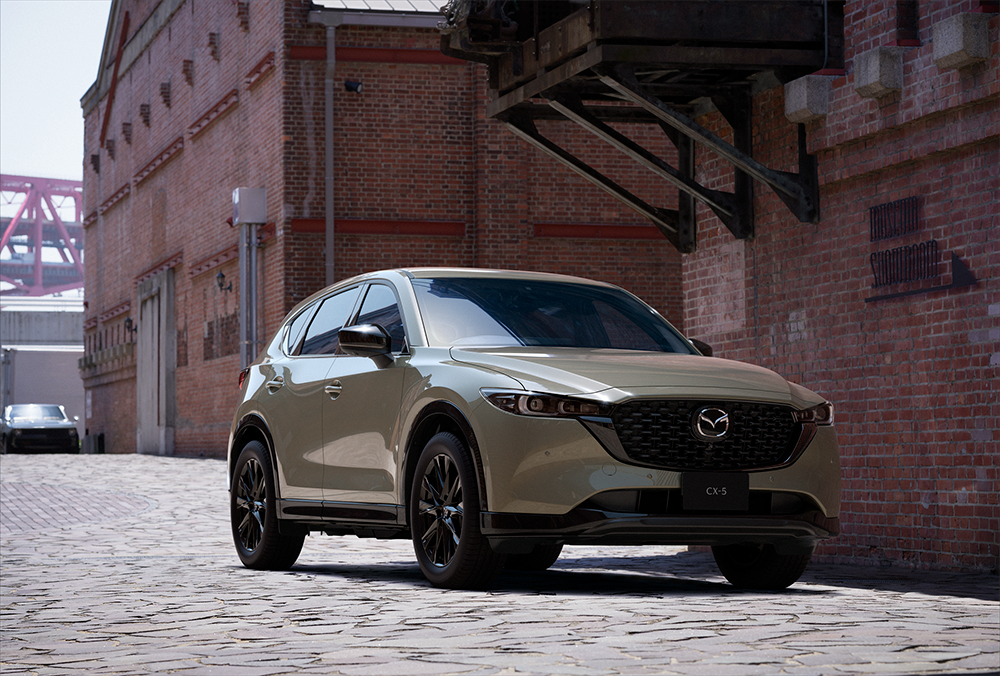 2024 MAZDA CX-5 parked on city street