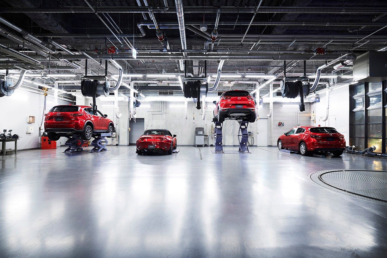 Mazda parts department