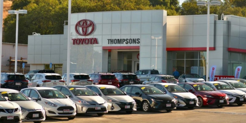 Why Buy a Used Car From Thompsons Toyota of Placerville?