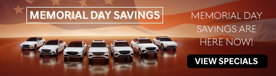 Genesis Memorial Day Savings