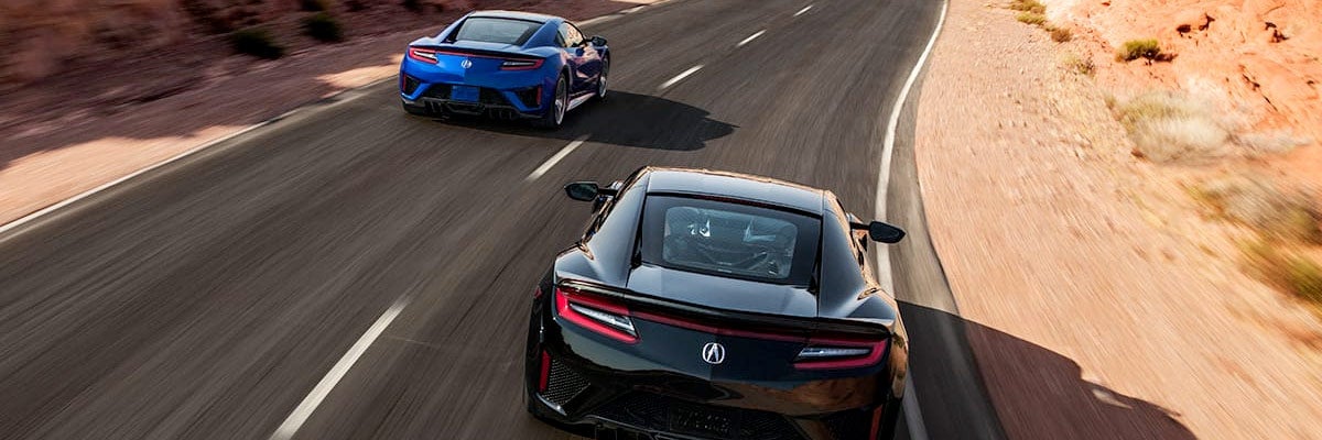 2020 Acura NSX footer