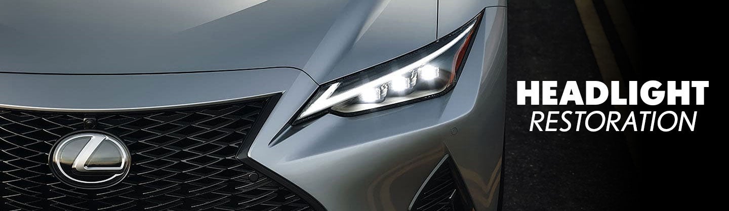 Lexus Headlight restoration