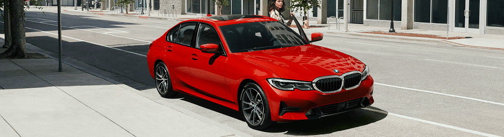 Red 2020 BMW 3 Series