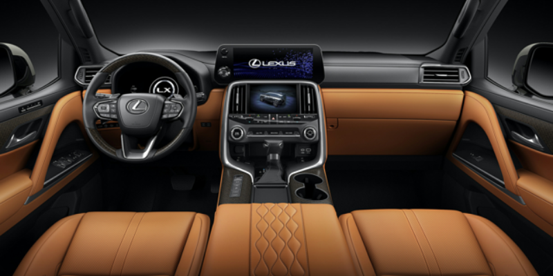 2024 Lexus LX 600 interior dash