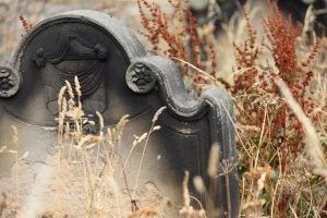 Headstone in Texas