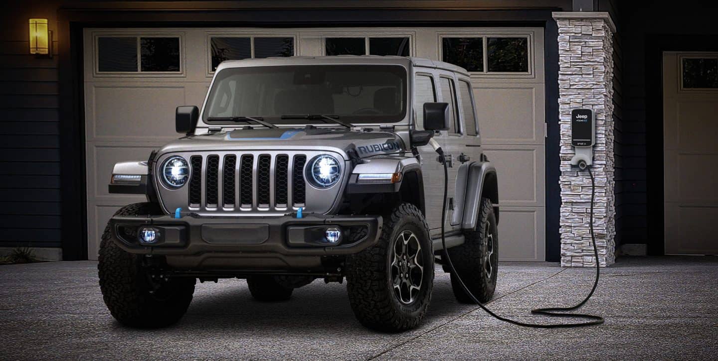 Jeep Wrangler 4XE Home Charger 2023 Jeep® Wrangler 4xe - Electric 4x4 Hybrid SUV Freedom
