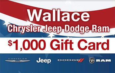 $1000 Gift Card Towards Your Next Vehicle