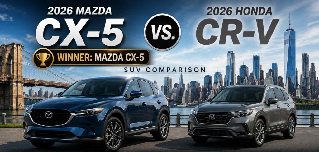 2026 Mazda CX-5 vs. 2026 Honda CR-V
