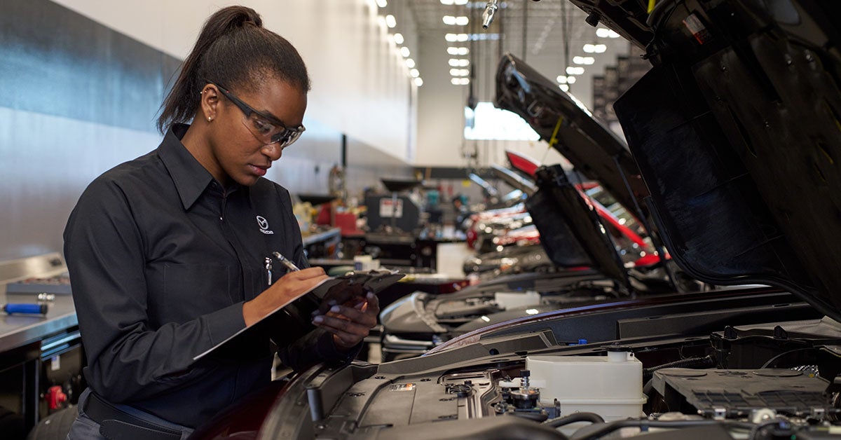 Mazda service appointment