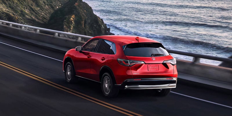 red honda hr-v SUV