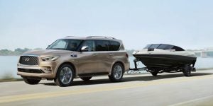 2023 QX80 Towing | Greenwich, CT