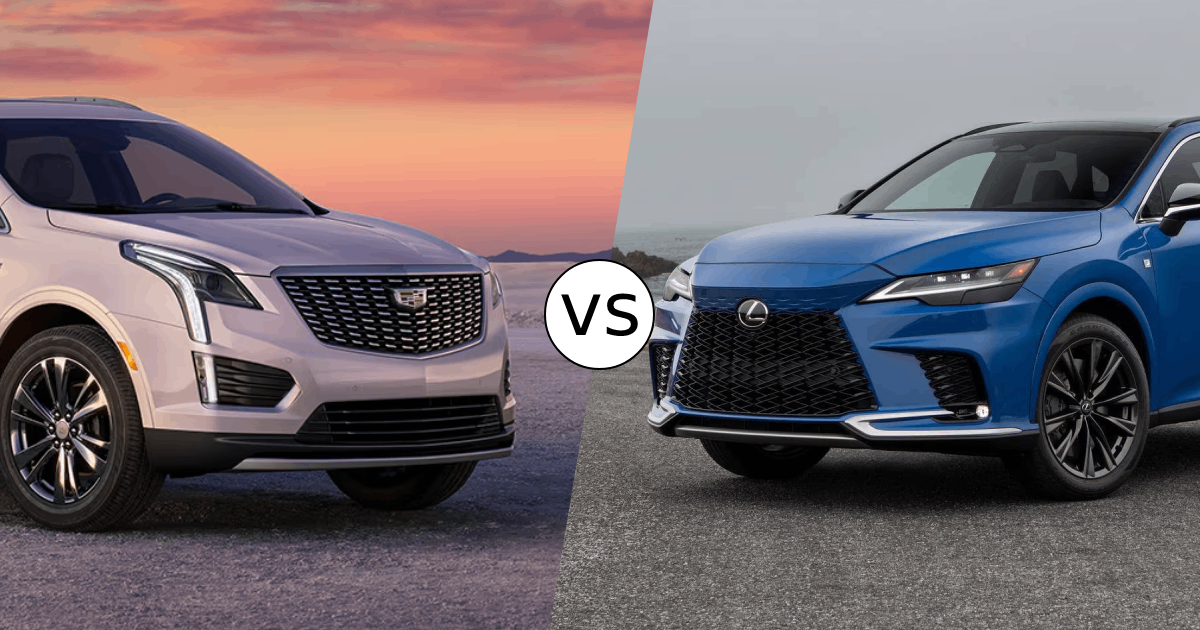 2025 Lexus RX vs. Cadillac XT5