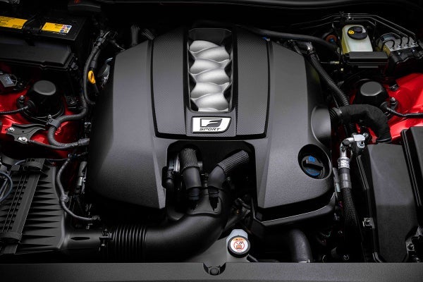 2022-Lexus IS 500 Engine