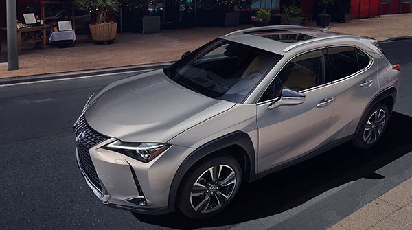 Grey Lexus UX 200
