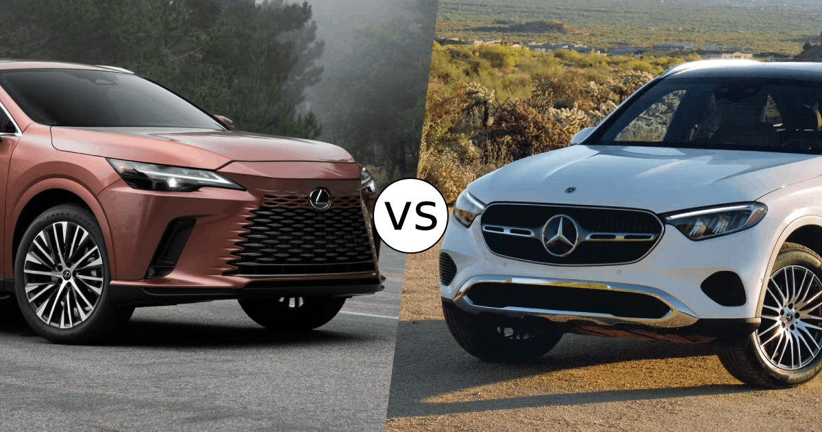 2025 Lexus RX 350 vs. Mercedes GLC 300