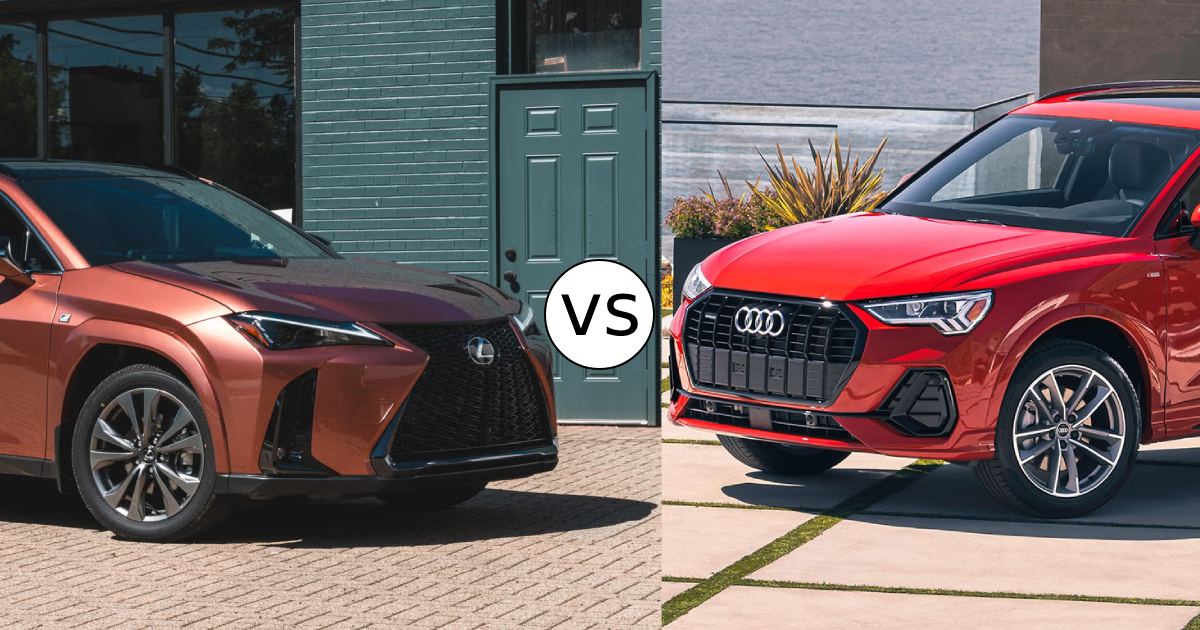 2025 Lexus UX vs. Audi Q3