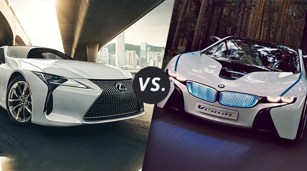 2020 Lexus LC 500 and 2020 BMW 840i
