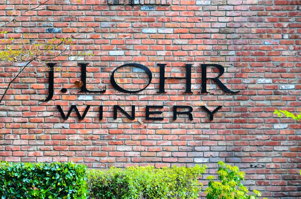 J. Lohr Winery storefront sign
